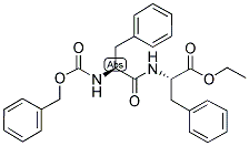 CBZ-L-PHE-PHE ETHYL ESTER 结构式