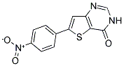 6-(4-NITROPHENYL)-3H-THIENO[3,2-D]PYRIMIDIN-4-ONE 结构式