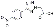 5-(4-NITROPHENYL)-2H-TETRAZOL-2-YLACETIC ACID 结构式