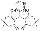 3-HYDROXY-2-((6-HYDROXY-4,4-DIMETHYL-2-OXOCYCLOHEX-1-ENYL)-3-PYRIDYLMETHYL)-5,5-DIMETHYLCYCLOHEX-2-EN-1-ONE 结构式