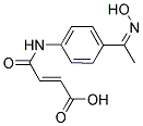 3-(N-(4-((HYDROXYIMINO)ETHYL)PHENYL)CARBAMOYL)PROP-2-ENOIC ACID 结构式