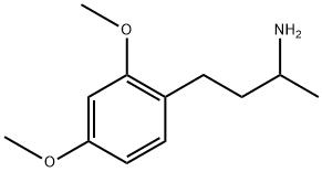 4-(2,4-二甲氧基苯基)-2-丁胺 结构式