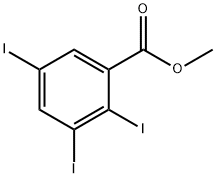 2,3,5-三碘苯甲酸甲酯 结构式