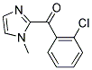 (2-CHLORO-PHENYL)-(1-METHYL-1H-IMIDAZOL-2-YL)-METHANONE 结构式