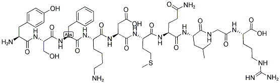 (TYR65,PHE67)-C5A (65-74) (HUMAN) 结构式