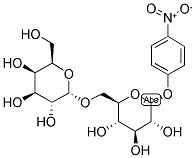 p-Nitrophenyl-alpha-D-melibiose 结构式