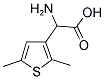 AMINO-(2,5-DIMETHYL-THIOPHEN-3-YL)-ACETIC ACID 结构式