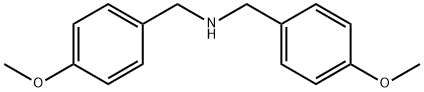 双-(4-甲氧基苄基)-胺 结构式