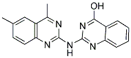 2-[(4,6-DIMETHYLQUINAZOLIN-2-YL)AMINO]QUINAZOLIN-4-OL 结构式