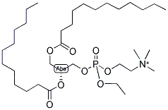 1,2-DILAUROYL-SN-GLYCERO-3-ETHYLPHOSPHOCHOLINE 结构式