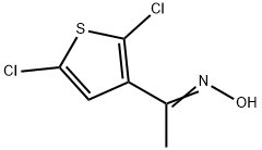 1-(2,5-DICHLORO-3-THIENYL)-1-ETHANONE OXIME 结构式