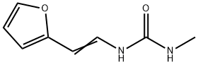 N-[2-(2-FURYL)VINYL]-N'-METHYLUREA 结构式