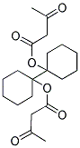 3-OXO-BUTYRIC ACID 1'-(3-OXO-BUTYRYLOXY)-BICYCLOHEXYL-1-YL ESTER 结构式