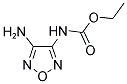 ETHYL 4-AMINO-1,2,5-OXADIAZOL-3-YLCARBAMATE 结构式