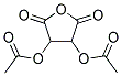 ACETIC ACID 4-ACETOXY-2,5-DIOXO-TETRAHYDRO-FURAN-3-YL ESTER 结构式