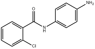 N-(4-氨基苯基)-2-氯-苯甲酰胺 结构式