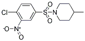 1-[(4-CHLORO-3-NITROPHENYL)SULFONYL]-4-METHYLPIPERIDINE 结构式