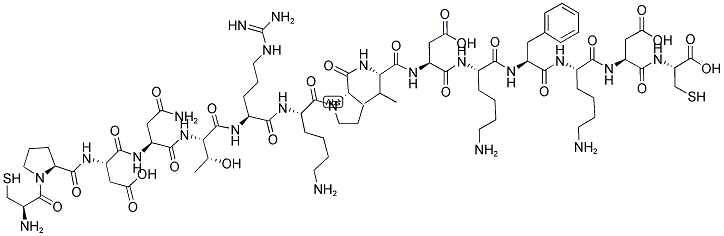 LACTOFERRIN N-LOBE (231-245) (HUMAN) 结构式