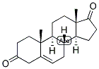 5-Androsten-3,17-dione 结构式