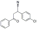 2-(4-氯苯基)-4-氧代-4-苯基丁腈 结构式