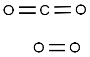 CARBON DIOXIDE, OXYGEN 结构式