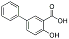 4-Hydroxy[1,1'-biphenyl]-3-carboxylic acid 结构式