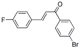 4-FLUORO-4'-BROMOCHALCONE 结构式