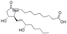 1A,1B二氢前列腺素E1 结构式