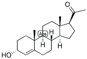 4-PREGNEN-3-ALPHA-OL-20-ONE 结构式
