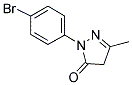 2-(4-BROMOPHENYL)-5-METHYL-2,4-DIHYDRO-3H-PYRAZOL-3-ONE 结构式