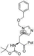 BOC-HIS(BOM)-MBHA RESIN 结构式