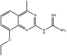 N-(8-乙氧基-4-甲基-喹唑啉-2-基)-胍 结构式
