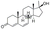 4,6-ANDROSTADIEN-17-ALPHA-METHYL-17-BETA-OL-3-ONE 结构式