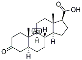 3-KETO-5-ALPHA-ETIANIC ACID 结构式