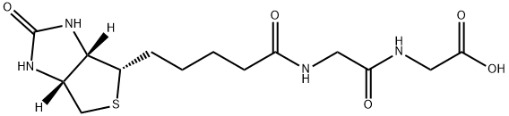 BIOTINYL-GLY-GLY-OH 结构式