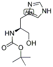 N-BOC-D-组氨醇 结构式