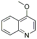 4-甲氧基喹啉 结构式