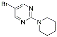 5-溴-2-(哌啶-1-基)嘧啶 结构式