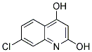 7-CHLORO-QUINOLINE-2,4-DIOL 结构式