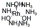 Hexaamminerhodium (III) hydroxide 结构式