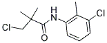 3-CHLORO-N-(3-CHLORO-2-METHYLPHENYL)-2,2-DIMETHYLPROPANAMIDE 结构式