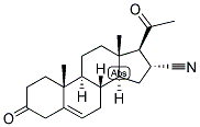 5-PREGNEN-16-ALPHA-CYANO-3,20-DIONE 结构式