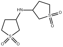 四氢-N-(四氢-1,1-二氧代-3-噻吩基)-3-噻吩胺,1,1-二氧化物 结构式