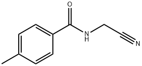 N-(CYANOMETHYL)-4-METHYLBENZAMIDE 结构式