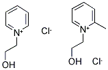 N-HYDROXYETHYL-PYRIDINIUM CHLORIDE + N-HYDROXYETHYL-PICOLINIUM CHLORIDE 结构式