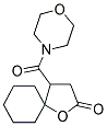 4-(MORPHOLIN-4-YLCARBONYL)-1-OXASPIRO[4.5]DECAN-2-ONE 结构式