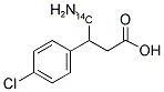 巴氯芬(-)(丁基-4-14C) 结构式