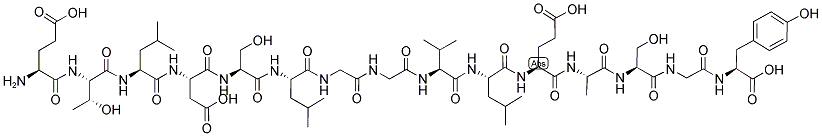 LEPTIN (126-140) (HUMAN) 结构式