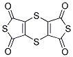 BISTHIENO[3,4-B:3',4'-E][1,4]DITHIINE-1,3,5,7-TETRONE 结构式