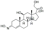 4-PREGNEN-11BETA,17ALPHA,21-TRIOL-3,20-DIONE 3-OXIME 结构式